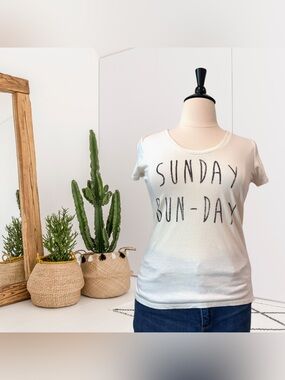 Signorelli Short Sleeve Sunday Bun-Day Lounge Tee T-Shirt